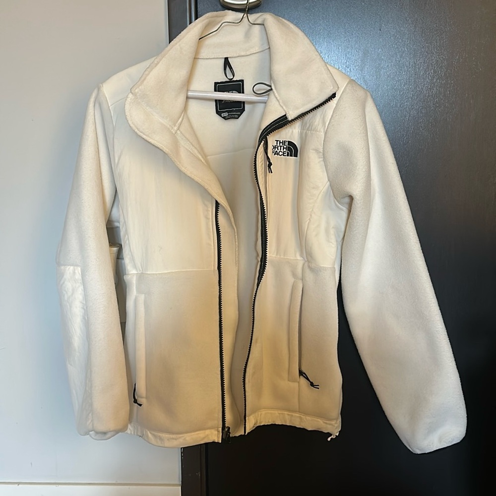 North Face White Fleece